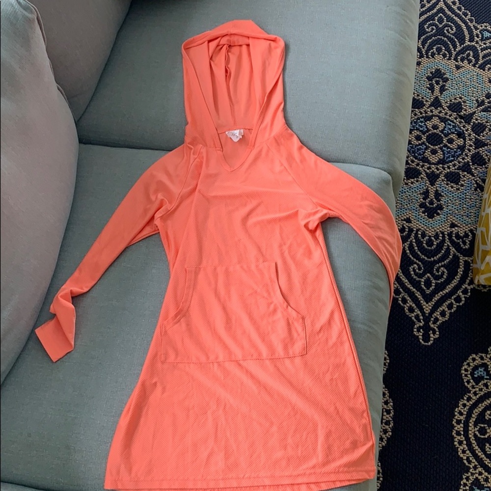 YOUTH M LONG SLEEVE, HOOD, COVERUP